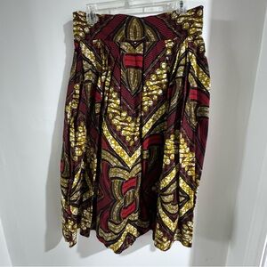 Lovely African print skirt!
